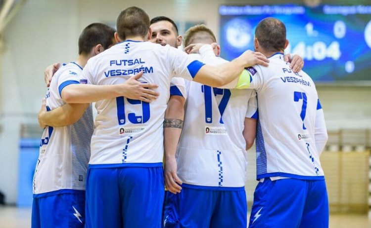 Futsal: A Veszprém és a Berettyóújfalu játszik a Magyar Kupáért