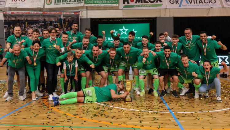 A Haladás a férfi futsal NB I aranyérmese