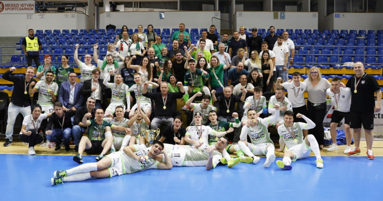 Férfi futsal NB I – Ismét megvédte címét a Haladás