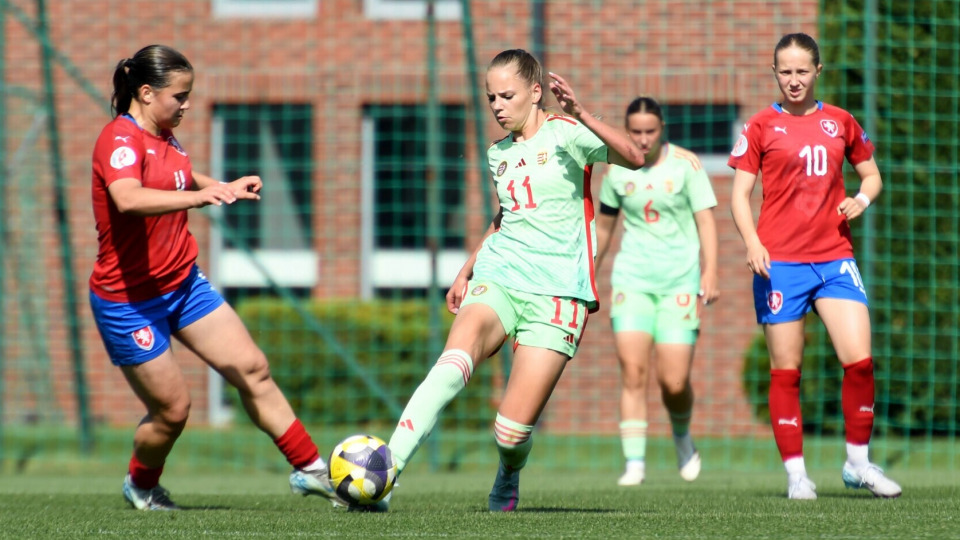 Döntetlent játszott a csehek ellen a női U17-es válogatott