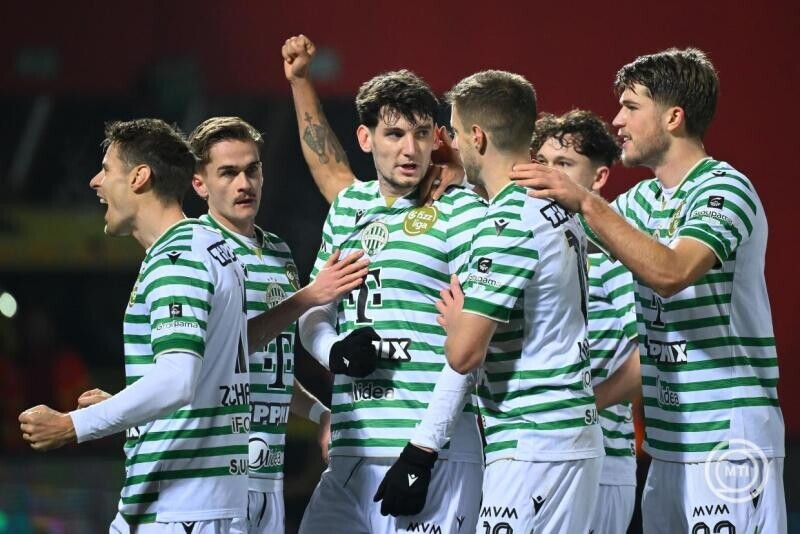 Győzött Kisvárdán, élre állt a Ferencváros