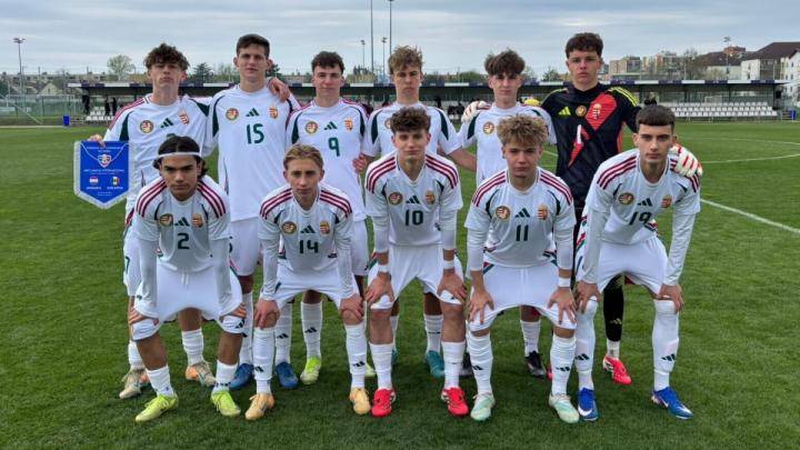 Hátrányból is nyerni tudott az U17-es válogatott