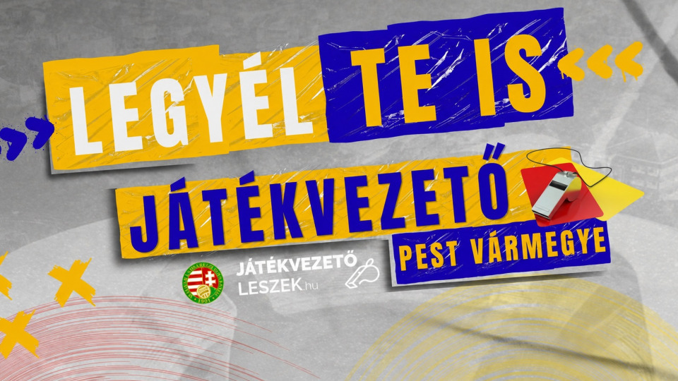Június 22-én alapfokú játékvezetői tanfolyam indul Pest vármegyében