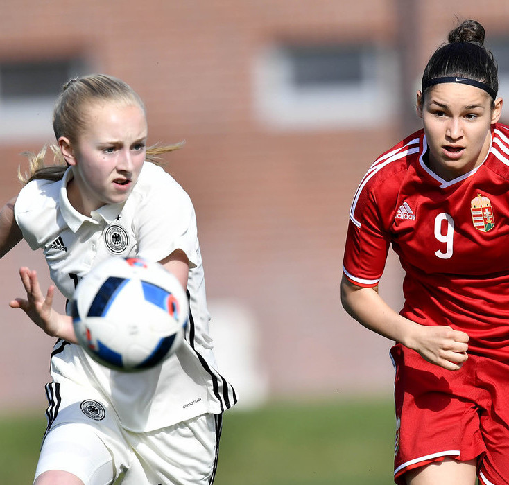 Női U19: Magabiztos német győzelem Telkiben